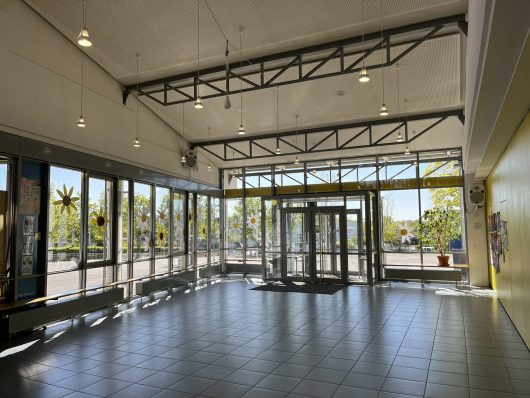 Die Aula der LFS am Heuchelhof